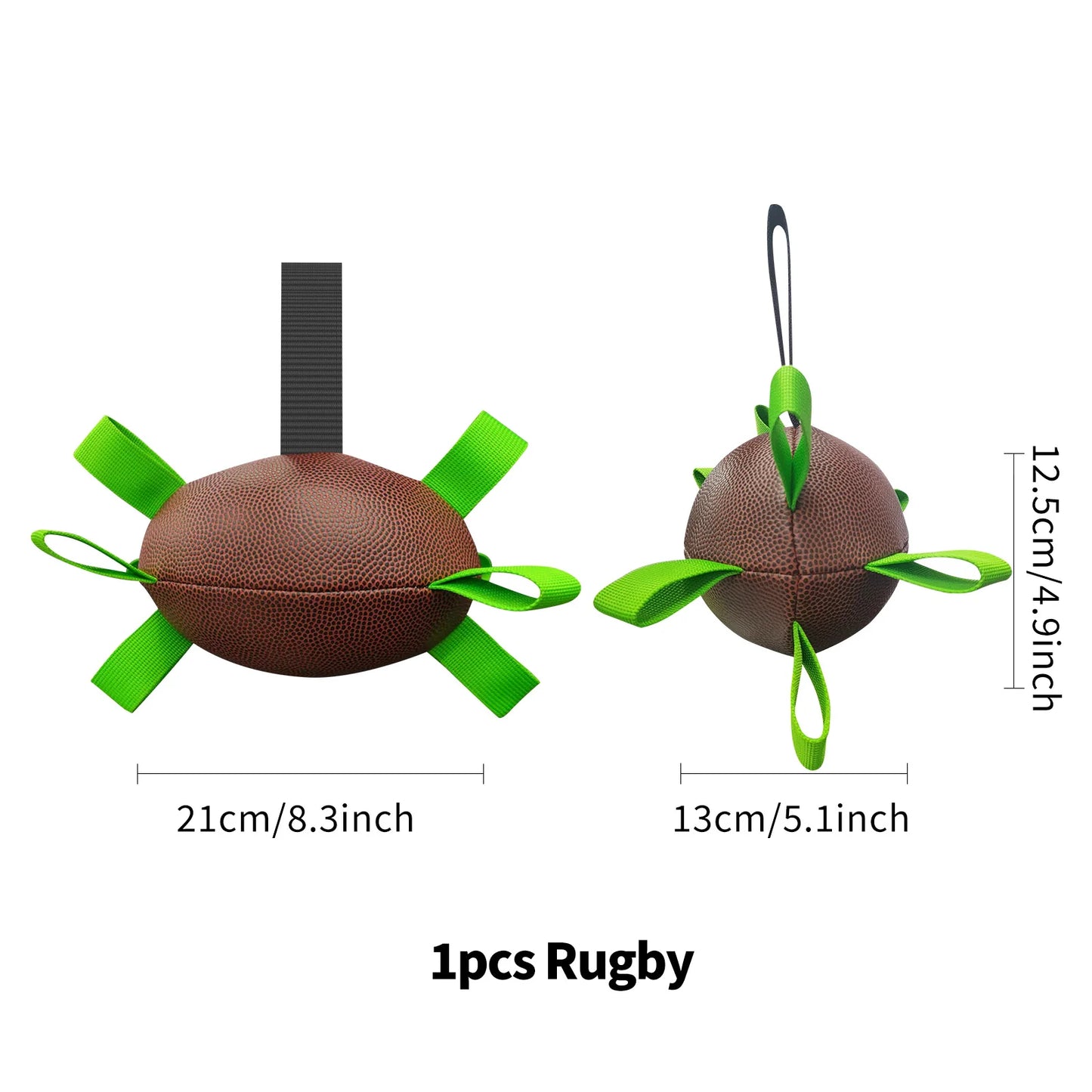 Dog Toys Soccer Ball with Straps Interactive Dog Toy for Tug of War Puppy Pet Toys for Large Dogs Chihuahua Dog Accessories