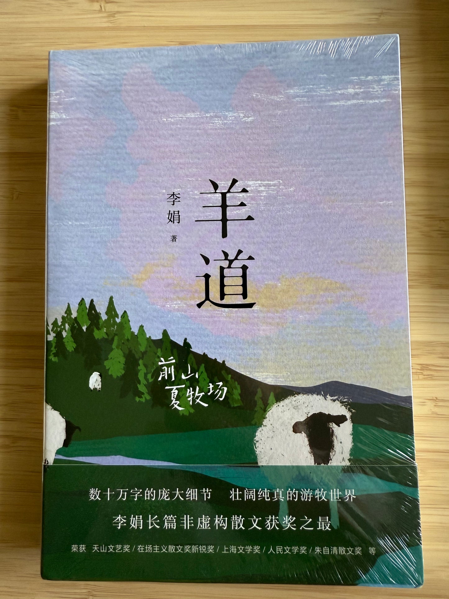 李娟《羊道》前山夏牧场